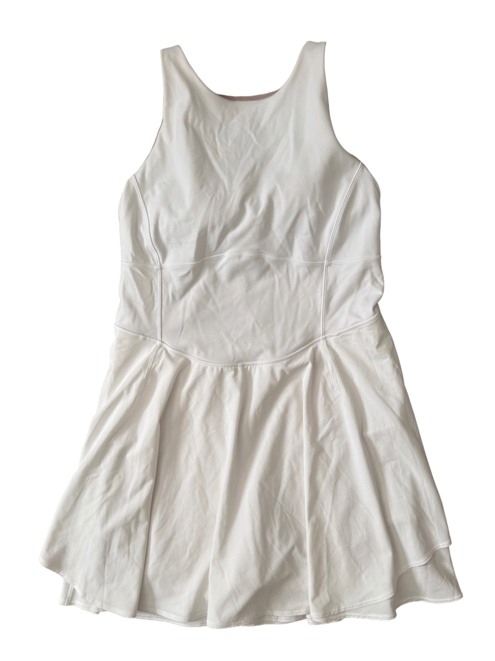 Lululemon Athletica Court Crush White Tennis Dress